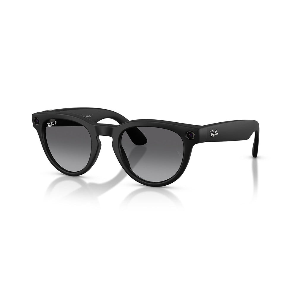 Ray-Ban Meta (Gen 2) Headliner – Shiny Black – Gradient Graphite Polarised
