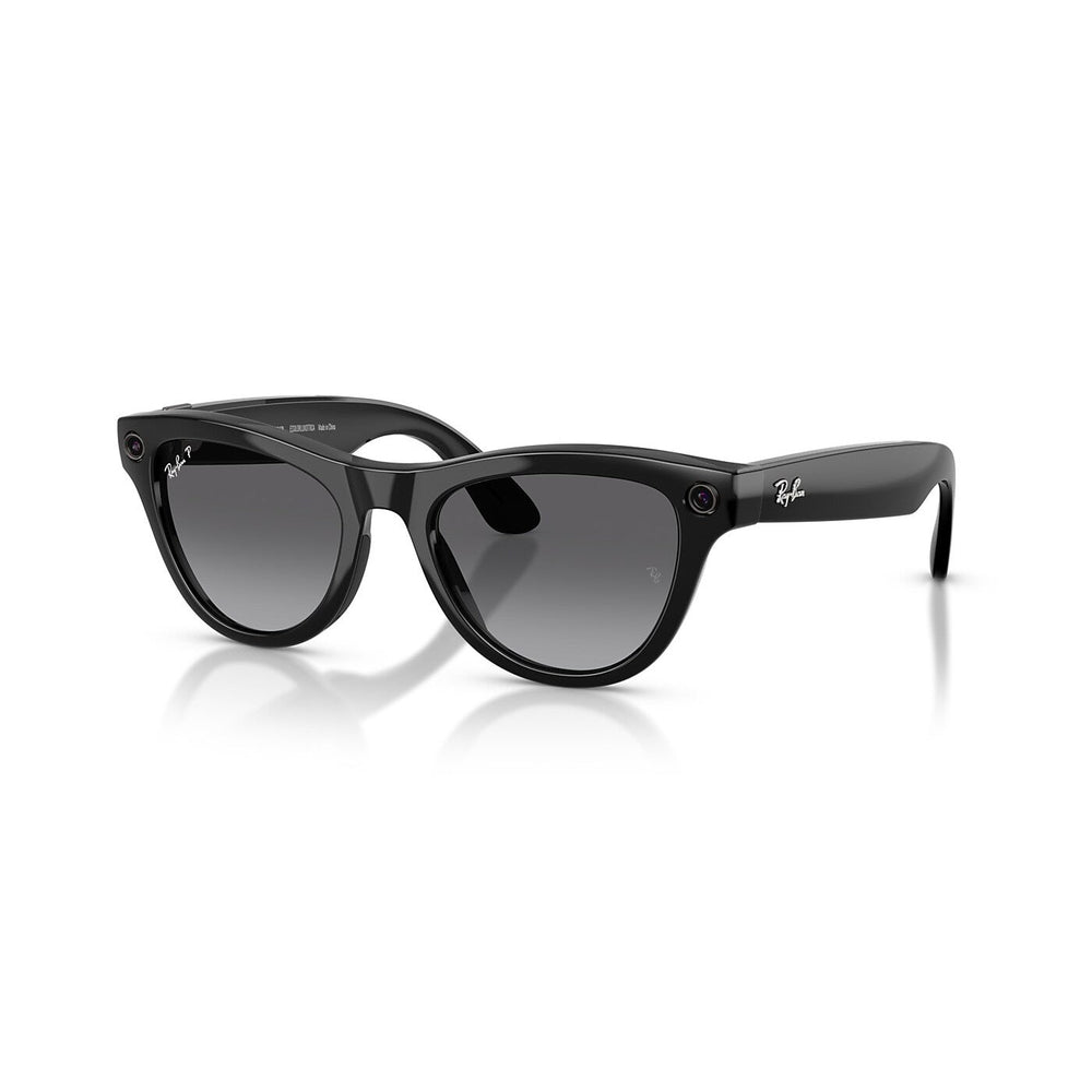Ray-Ban Meta (Gen 2) Skyler – Shiny Black – Gradient Graphite Polarised