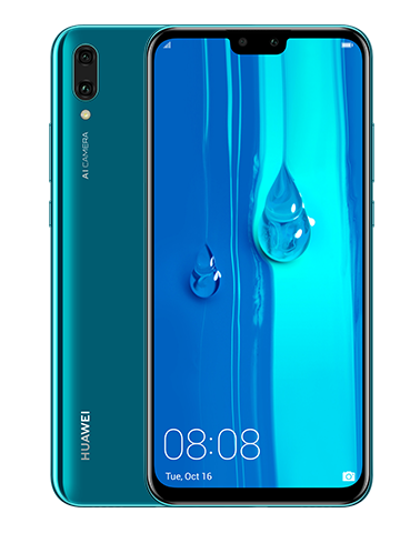 Huawei Y9 (2019) SIM Unlocked (Brand New) JKM-LX3 (Global) - Sapphire Blue